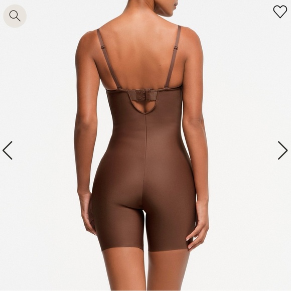 Brown Women's Shapewear Bodysuit - Picture 2 of 6